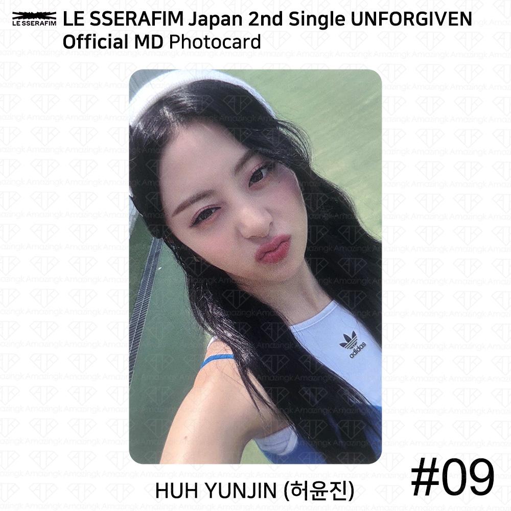 LE SSERAFIM Japan 2nd Single UNFORGIVEN Official MD Random Photocard Chaewon