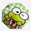 1pc Keroppi Frog Umbrella - Automatic Opening/Closing, Portable 3-Fold Design, 8-Bone Iron Frame, Outdoor, Festival Gift for Fans, Travelers, Daily Us