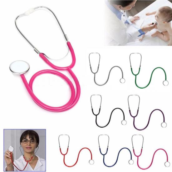 Single EMT Headed Stethoscope Doctor Nurse Aid Vet Medical Monitor Accessory