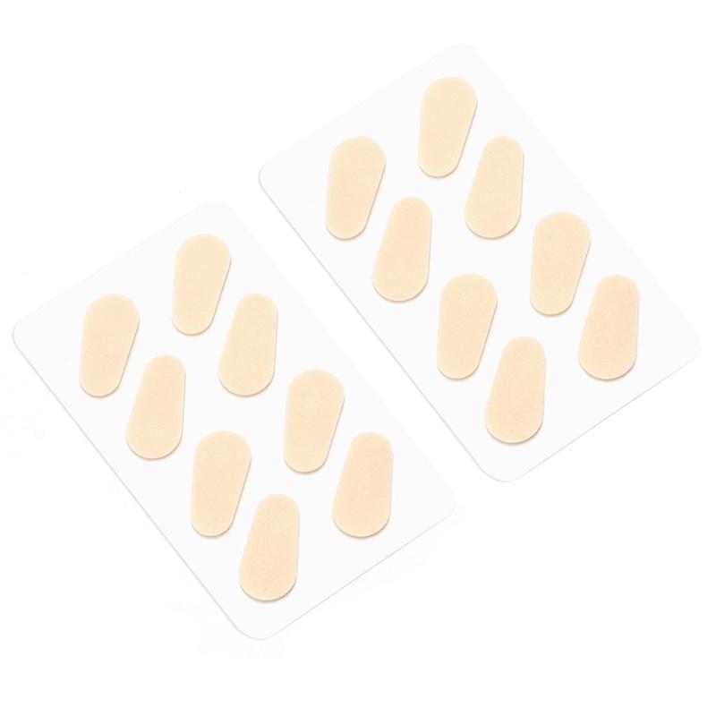 16 шт. Самоклеящиеся носоупоры для очков из ЭВА-пены, противоскользящие, многоразовые, мини, мягкие, набор аксессуаров для очков