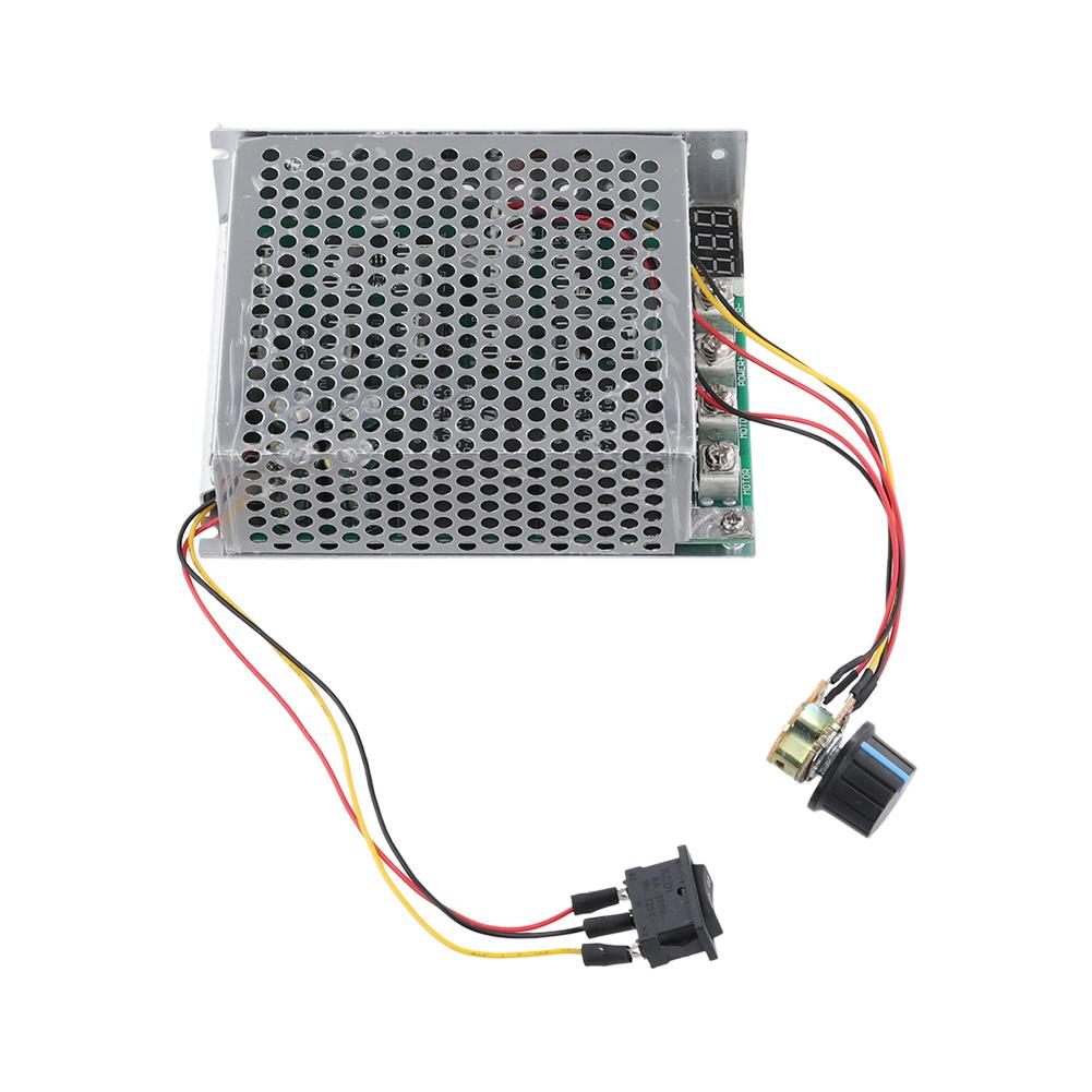 DC Motor Drive Controller Module DC 10-55V DC PWM Motor Driver Module 100A 12V 24V 48V Forward/Reverse Electronic Components