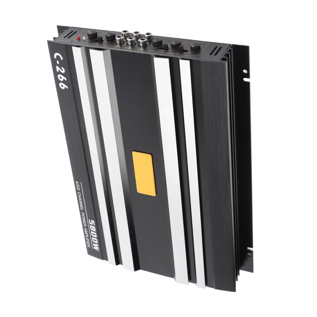 Автомобильный стереоусилитель звука, динамик, усилитель мощности, 12 В, 5800 Вт, универсальный для грузовиков