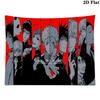 Anime Jujutsu Kaisen Wall Tapestry Aesthetic Wall Hanging Printed Fabric Blanket Decorative Tapestries for Bedroom Living Room Home Decor