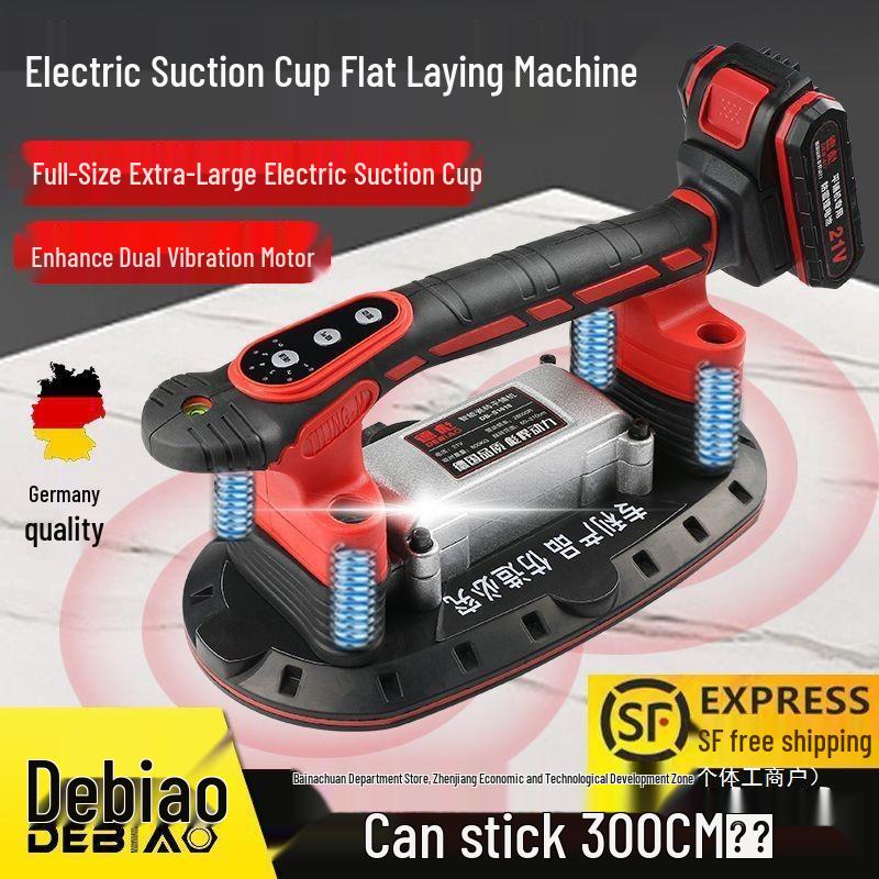 High-Power Electric Tile Leveling Suction Cup Vibrator for Floor & Wall Tile Installation