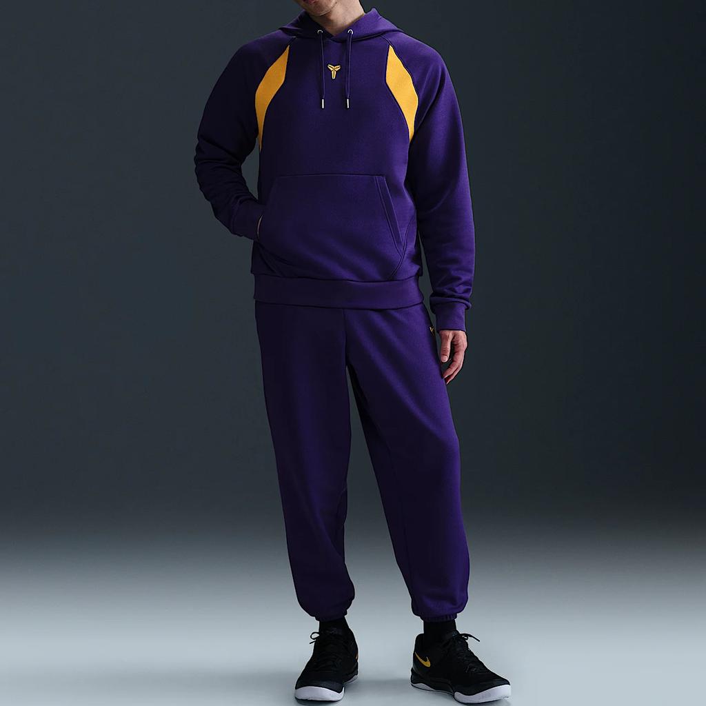 Nike Худи из флиса Therma-Fit, удобное и теплое, мужское, худи, цвет Court-Purple, University-Gold, HJ8110547