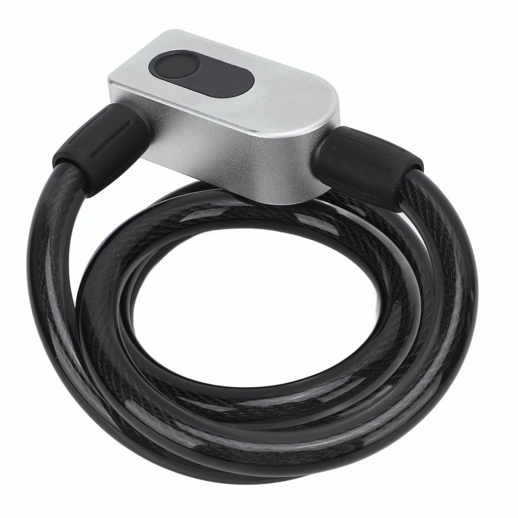 Умный Bluetooth-кабель с отпечатком пальца, противоугонный электронный замок без ключа для горного шоссейного велосипеда