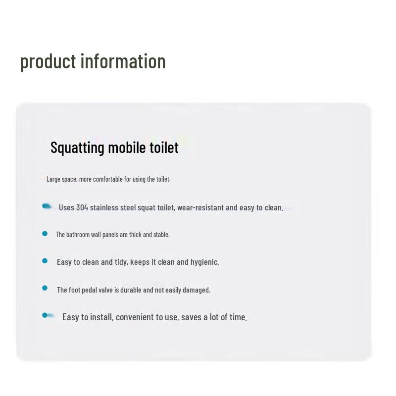 SIERRTIET Outdoor Portable Toilet