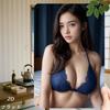 Винтажная Железная Табличка 10x8 Дюймов Синее Кружевное Нижнее Белье Ретро Металлическое Настенное Искусство для Декора Спальни