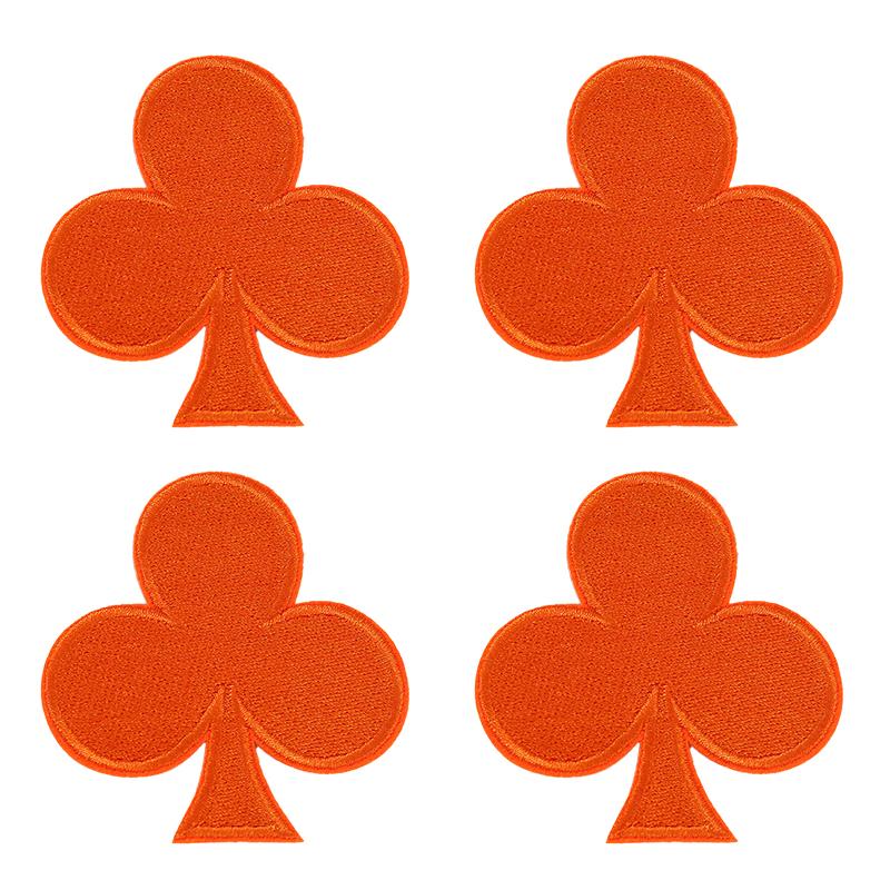 10pcs Wholesale New Poker Trend Embroidery Patch On Clothes Jackets Diy Decoration Cartoon Iron On Patches For Clothing Access