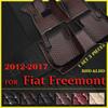 Автомобильные коврики для Fiat Freemont Five Seats 2012 2013 2014 2015 2016 2017 Пользовательские автомобильные подушечки для ног автомобильный ковер