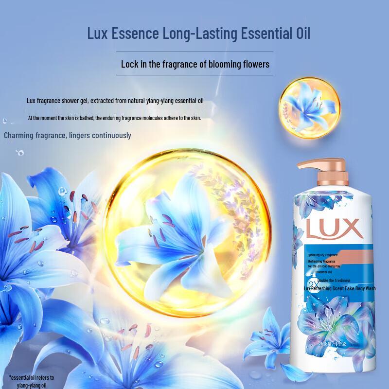 Lux Refreshing Body Wash - Sparkling Ice Cool