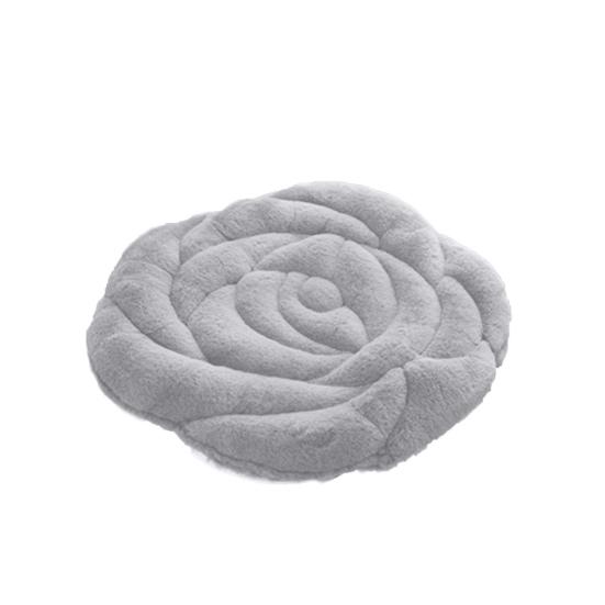 Подушка для сиденья сохраняет тепло, утолщенная супермягкая противоскользящая гранула, защита бедер, круглая форма розы, плюшевый стул, подушка с татами, товары для дома