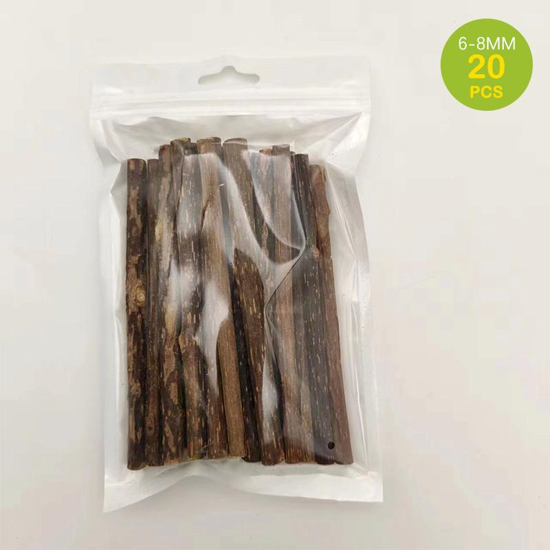 20 шт. палочек для кошачьей мяты, органические игрушки для кошек, натуральные растительные жевательные палочки, игрушки для чистки зубов у кошек, игрушки для жевания моляров у кошек, товары для животных