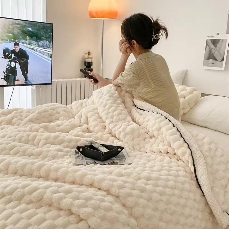 Blanket Turtle Velvet Autumn Winter Warm Sleeping Soft Comfortable Flannel Fleece Blankets For Bed Cozy Thickened Warmth Quilt