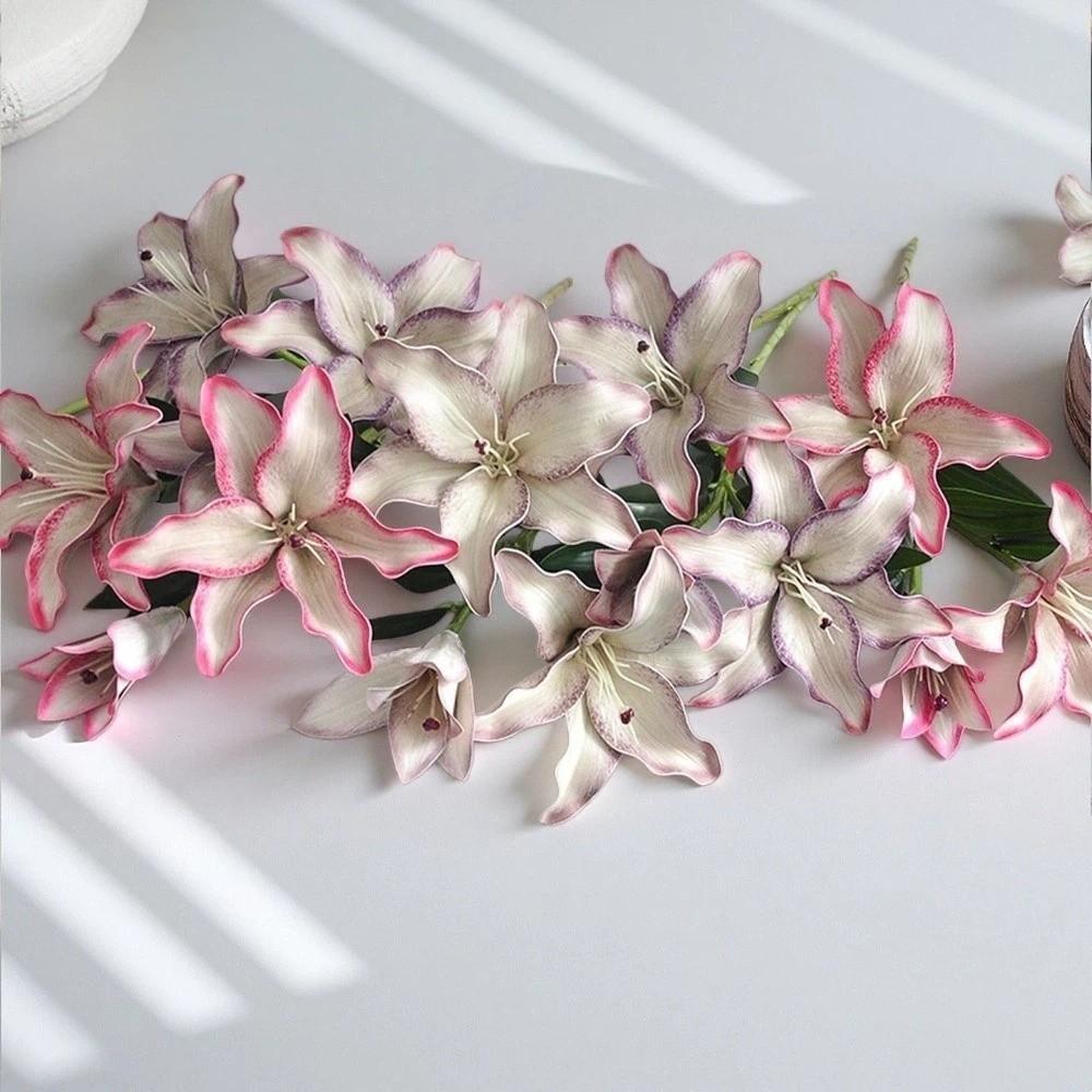 DIY Craft Artificial Flower Branch Plastic Floral Arrangement Simulated Flower Decor  Festive Event