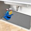 Under-Sink Mat Anti-slip Silicone Waterproof Multipurpose Under-Sink Shelf Liner Drip Tray Kitchen Bathroom Cabinet Protector Pad Kitchen Supplies