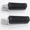 Aluminum Motorcycle Pedals Black Motorbike Foot Pegs  Motorcycle Replacement Accessories