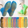 Yoga Anti Slip Socks for Children 1-11year Baby First Walk Floor Sockes Early Education Latex Anti-skid Design Playground Sock