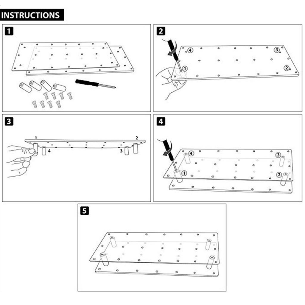 Акриловая подставка для кейк-попсов, 20/21 отверстие, прозрачный держатель для леденцов для свадеб, Рождества, дней рождения, Хэллоуина, конфетный декор