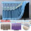 Durable 32 Inch TV Dust Cover Ultra-thin Wall Mounted LCD TV Protective Cover Embroidered Lace TV Screen Monitor Cloth