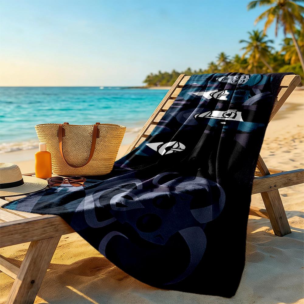 Incredibox Beach Towel Soft Durable Quick-Dry Comfortable Lightweight Suitable for Sports, Travel, Swimming, Yoga, Bathroom, Beach, And Pool