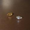 14K Gold-Filled Silver Mini Drop One-Touch Earrings