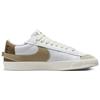 Nike Мужские кроссовки Blazer Low 77 Jumbo White Khaki Sail Black Hazel-Rush DZ2772-121