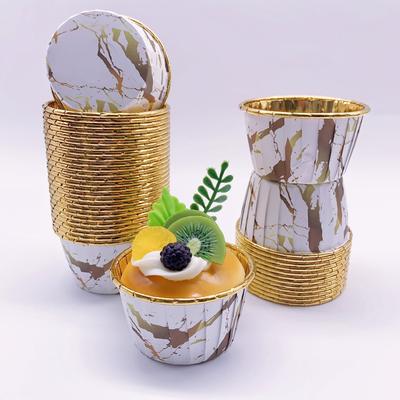 50 шт. Формочки для выпечки Одноразовые формочки для кексов Жаростойкие бумажные формочки для кексов Инструмент для выпечки Идеально подходит для свадьбы и дня рождения