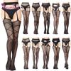 Lingerie Sexy Hot Erotic Open Crotch Babydoll Sleepwear Suspender Pantyhose See Through Tights Stockings
