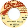 7inch Record BO DIDDLEY - Bring It To Jerome / Pretty Thing CHECKER827 Checker UK 2010 UK Rock