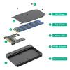 Корпус-адаптер U.2 SFF 8639 на NVMe, корпус U.2 на M.2 NVME, с теплоотводом и широкой совместимостью для компьютеров