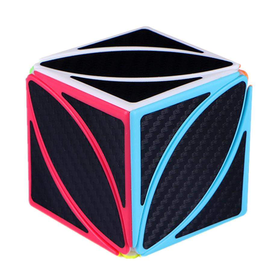 QIYI Cube 2x2 3x3 4x4 5x5 Пирамида Кленовый лист Наклейка из углеродного волокна Speed Magic Cubo Puzzle Toys For Children Kids Gift Toys