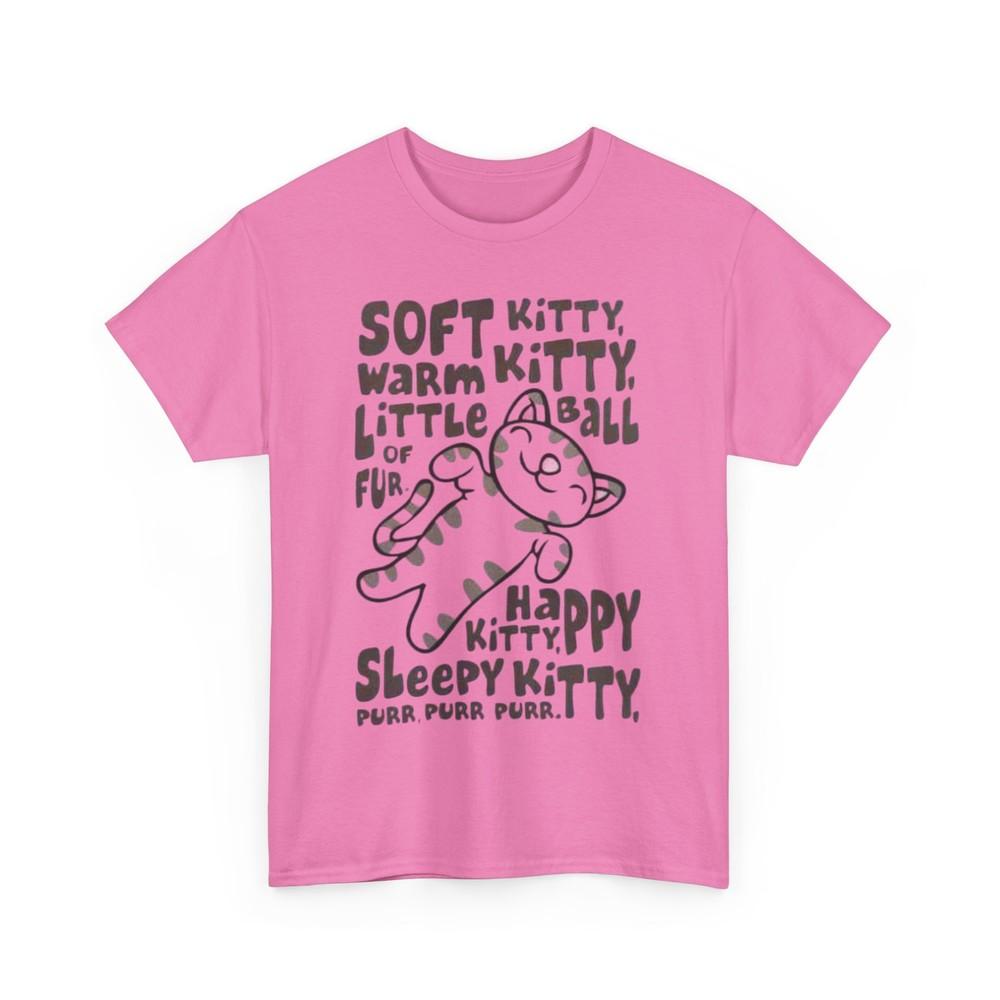 Soft Kitty Warm Kitty Tee, Sheldon Cooper Song T-Shirt, Big Bang Theory Shirt