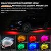 Car Flexible Underglow Strip Light LED Underbody Chassis Light APP Remote Control RGB Neon Auto Atmosphere Decoration Lamp
