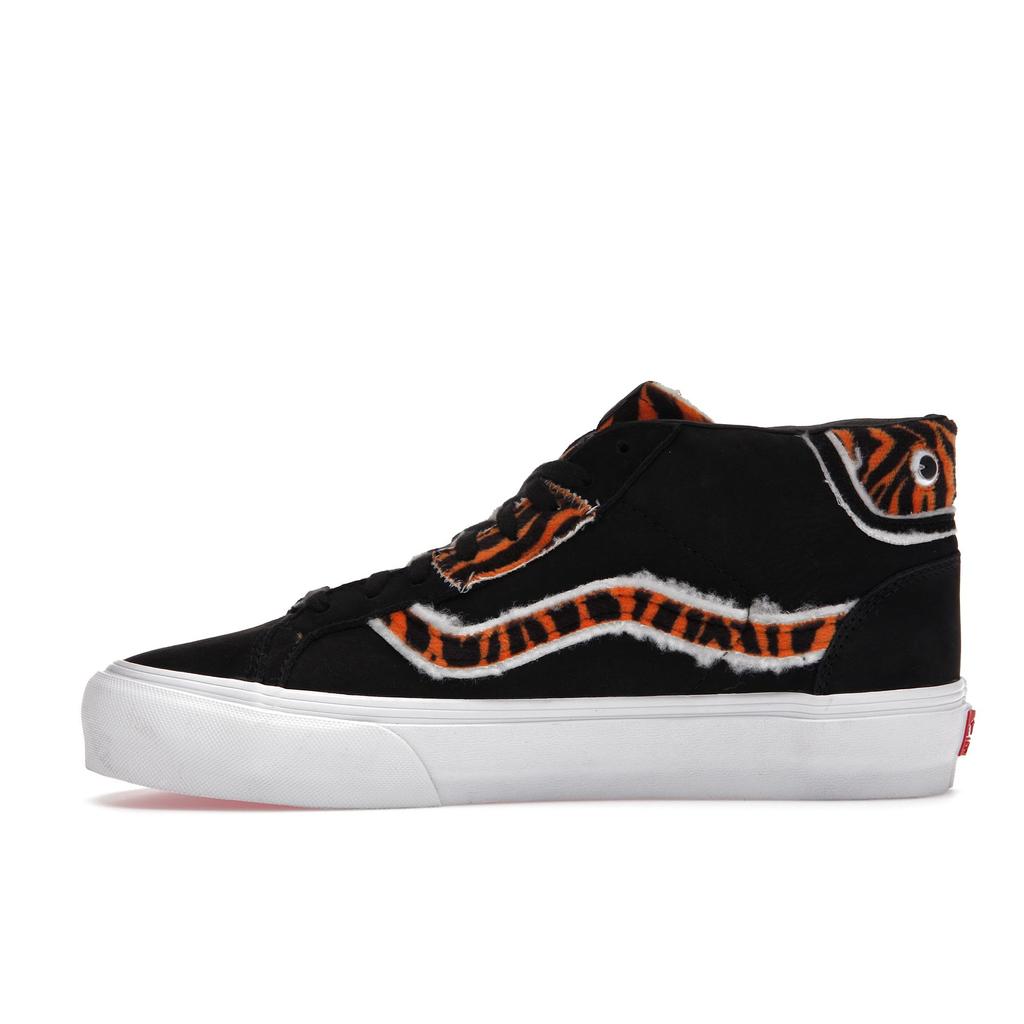 Vans Mid Zoo Skool VLT LX Unstuffed Animal — кроссовки унисекс Tiger, черные VN0A7Q4S91U