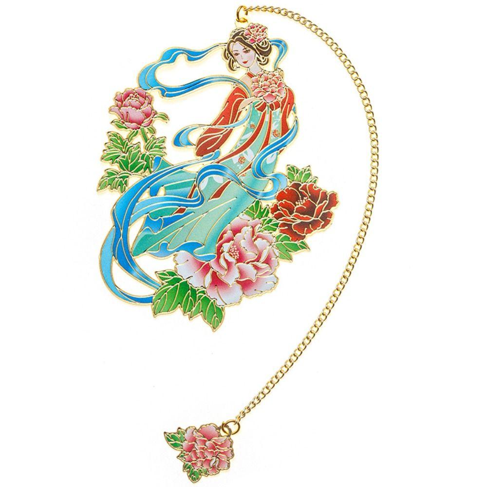 Hollow Book Clip with Tassel Pendant Pagination Mark Stationery Bookmarks  Book Lovers