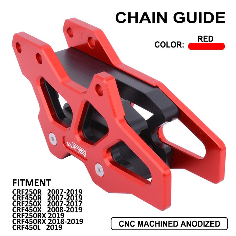 Chain Guide Guard Protection For Honda CRF250R CRF450R CRF250X CRF450X CRF250RX CRF450RX CRF450L CRF450RL Motorcycle Parts CNC