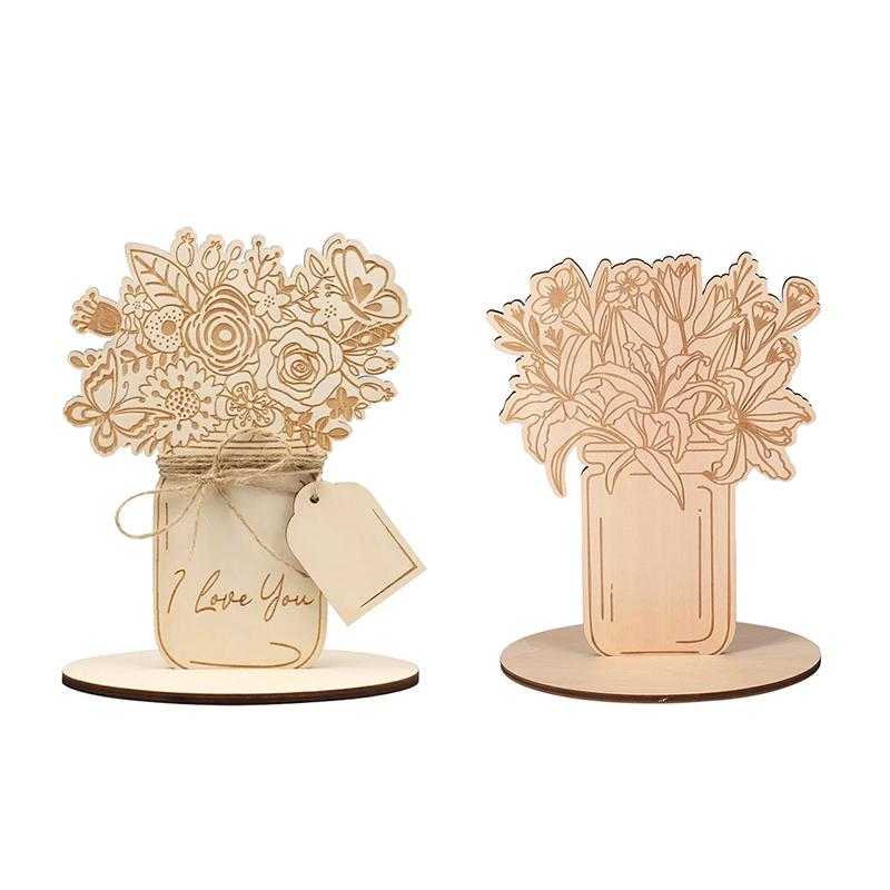 День матери Декоративная резьба по дереву Цветочные узоры Шикарный подарок Уникальные поделки Творческие украшения своими руками Украшения ручной работы