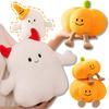 New Creative Holiday Pumpkin Ghost Plush Doll Fun with Expression Pumpkin Plush Toy for Boys and Girls Halloween Gifts