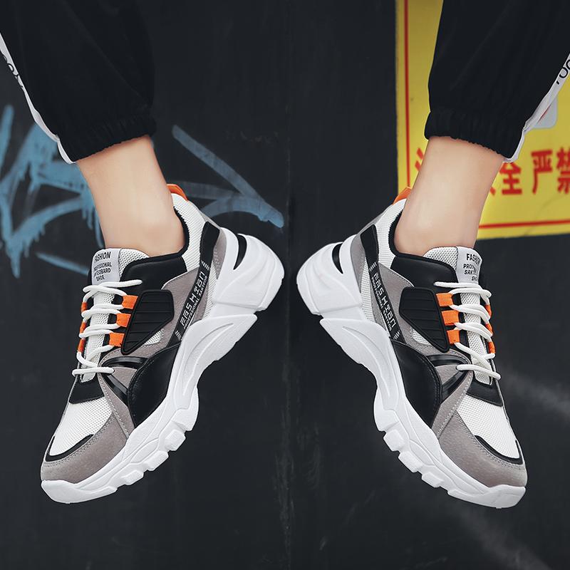 Модная и удобная мужская спортивная обувь. Летние дышащие мужские кроссовки. Универсальная мужская повседневная обувь. Износостойкая.