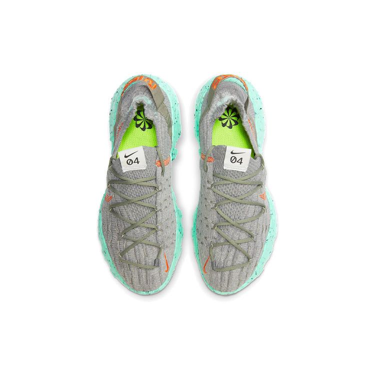 Nike Space Hippie 04 Green Glow Мужские кроссовки Dark-Stucco Light-Bone Green-Glow CZ6398-020