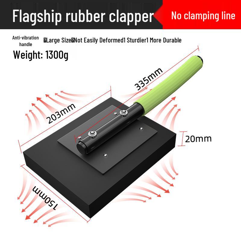 Набор инструментов для укладки плитки: Резиновая трамбовочная доска для каменщиков и укладчиков напольной плитки