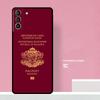 Чехол для телефона с флагом Болгарии и паспортом для Samsung Galaxy S25 S26 Ultra S20 S21 S22 S23 S24 S10 Plus S25 FE Чехол Coque