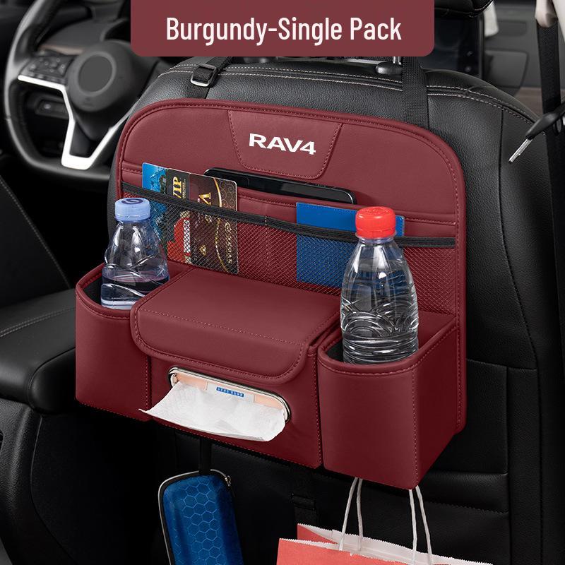 Toyota RAV4 Seat Back Multi-Functional Car Storage Bag with Cup Holder
