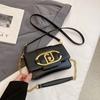 Женские дизайнерские сумки из кожи с металлической пряжкой Fin Wing Plaza, сумки через плечо, модные женские повседневные сумки-мессенджеры