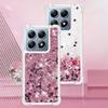 For Xiaomi 14T Pro/Xiaomi 14T TPU Case Glitter Quicksand Shockproof Phone Back Cover