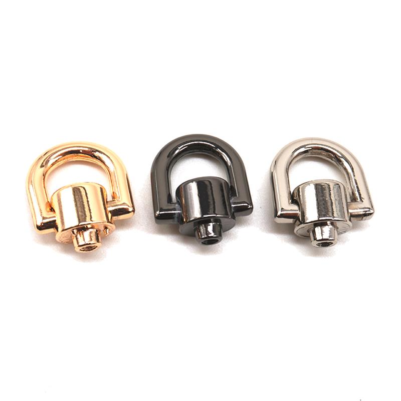 Аксессуары для фурнитуры D-образное кольцо Боковая застежка для сумки Пряжки Металлическая пряжка Ручки-цепочки для сумок Соединительный ремешок для сумки
