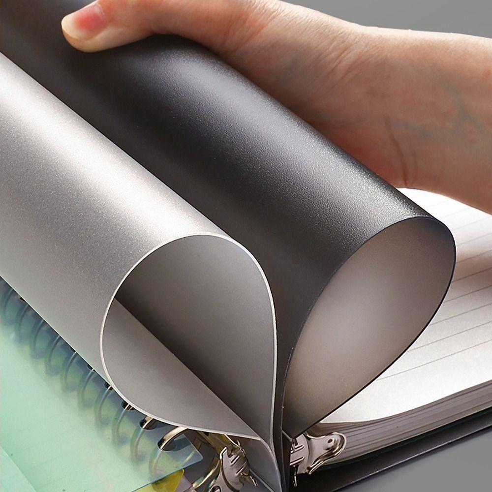 1Pcs Transparent Binder Cover A4/B5/A5 Inner Core Cover  for Office Stationery School Supplies
