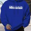 Men's casual hoodie with polar lining graphic print "Böhse Onkelz"  outdoor jersey  all-season jersey