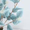 Artificial Plants Fake Leaves Three Pronged Eucalyptus Bonsai Home Decorations Outdoor Dining Table Office Decor Shooting Props